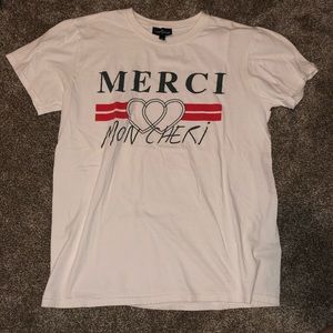 merci mon cheri tee